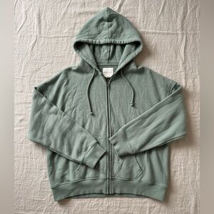 American Eagle Oversized Green Light Hoodie XS